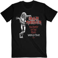 Black - Front - Iron Maiden Unisex Adult Beast Over Hammersmith World Tour 82 Cotton T-Shirt