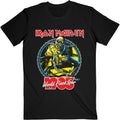 Black - Front - Iron Maiden Unisex Adult World Piece Tour ´83 V.2. T-Shirt