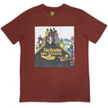 Red - Front - The Beatles Unisex Adult Yellow Submarine Album Cover T-Shirt