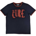 Navy Blue - Front - The Cure Unisex Adult Logo T-Shirt