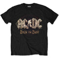 Black - Front - AC-DC Unisex Adult Rock Or Bust T-Shirt