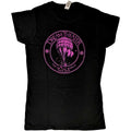 Black - Front - Dream Theater Womens-Ladies TOTW Tour 2022 Hot Air Balloon Cotton T-Shirt
