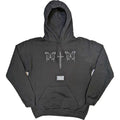 Black - Front - Post Malone Unisex Adult Ex-Tour Butterfly Knife Hoodie