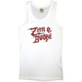 White - Front - Maneskin Unisex Adult Zitti e Buoni Vest Top