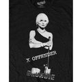 Black - Side - Blondie Unisex Adult X Offender T-Shirt