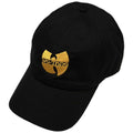 Black - Front - Wu-Tang Clan Unisex Adult Slant Logo Baseball Cap