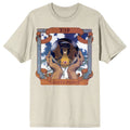 Natural - Front - Dio Unisex Adult Sacred Heart T-Shirt