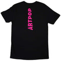 Black - Back - Lady Gaga Unisex Adult Artpop Cover T-Shirt