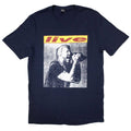 Navy Blue - Front - Post Malone Unisex Adult Live In Concert Back Print T-Shirt