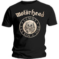 Black - Front - Motorhead Unisex Adult Undercover Newsprint Seal T-Shirt