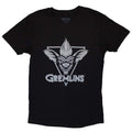 Black - Front - Gremlins Unisex Adult Triangle T-Shirt