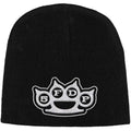 Black - Front - Five Finger Death Punch Unisex Adult Knuckle Duster Beanie