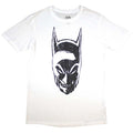 White - Front - Batman Unisex Adult Snarl T-Shirt