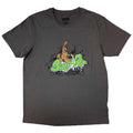 Grey - Front - Scooby Doo Unisex Adult Skateboard T-Shirt