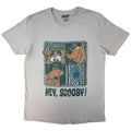 Grey - Front - Scooby Doo Unisex Adult Hey Scooby T-Shirt