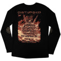 Black - Back - Disturbed Unisex Adult European Tour ´23 Divisive Long-Sleeved T-Shirt