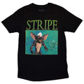 Black - Front - Gremlins Unisex Adult Homage Stripe T-Shirt