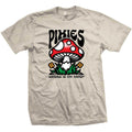 Natural - Front - Pixies Unisex Adult Mindshroom T-Shirt