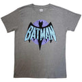 Charcoal Grey - Front - DC Comics Unisex Adult Batman Retro Logo T-Shirt