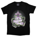 Black - Front - Beetlejuice Unisex Adult It´s Showtime Carousel T-Shirt