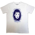 White - Front - Beetlejuice Unisex Adult Lydia Deetz Frame T-Shirt