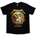 Black - Front - Metallica Unisex Adult Inamorata T-Shirt