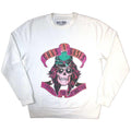 White - Front - Guns N Roses Unisex Adult Axl Skull Sweatshirt