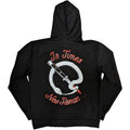 Black - Back - Queens Of The Stone Age Unisex Adult Snake Logo Hoodie