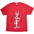 Red - Front - Looney Tunes Unisex Adult What´s Up, Doc? T-Shirt