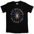 Black - Front - Star Wars Unisex Adult Rainbow Lightsabers T-Shirt