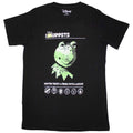 Black - Front - The Muppets Unisex Adult Never Trust A Frog T-Shirt