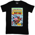 Black - Front - Marvel Comics Unisex Adult Captain America & Iron Man Comic Cover T-Shirt