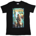 Black - Front - Star Wars Unisex Adult Boba Fett Comic Cover T-Shirt