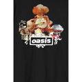 Black - Back - Oasis Unisex Adult Atomic Collage T-Shirt