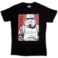 Black - Front - Star Wars Unisex Adult Trooper Card T-Shirt