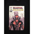 Black - Back - Marvel Comics Unisex Adult Deadpool & Wolverine Comic Cover T-Shirt