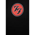 Black - Back - Foo Fighters Womens-Ladies FF Logo T-Shirt