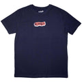 Navy Blue - Front - Blondie Unisex Adult Mini Punk Logo T-Shirt