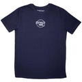 Navy Blue - Front - Fleetwood Mac Unisex Adult Mini Classic Logo T-Shirt