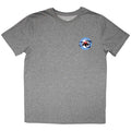 Grey - Front - The Jam Unisex Adult Mini Target Logo T-Shirt