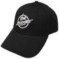 Black - Front - Iggy & The Stooges Unisex Adult Logo Baseball Cap