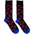 Black - Front - David Bowie Unisex Adult Flash Socks