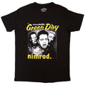 Black - Front - Green Day Unisex Adult Yellow Pick - Nimrod T-Shirt