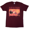 Maroon Red-Orange - Front - Alice In Chains Unisex Adult Dirt T-Shirt