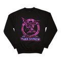 Black - Front - Black Sabbath Unisex Adult Neon Pink Henry Oversized Sweatshirt