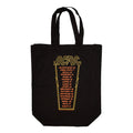 Black-Red - Back - AC-DC High Voltage Ex-Tour Back Print Tote Bag