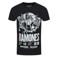 Black - Front - Ramones Unisex Adult Belgique T-Shirt