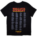 Black - Back - AC-DC Unisex Adult Whole Lotta Germany PWR-UP EU Tour ´24 Back Print T-Shirt