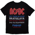 Black - Back - AC-DC Unisex Adult PWR-UP Bratislava ´24 Back Print T-Shirt