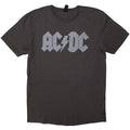 Grey - Front - AC-DC Unisex Adult Have A Drink On Me Back Print T-Shirt